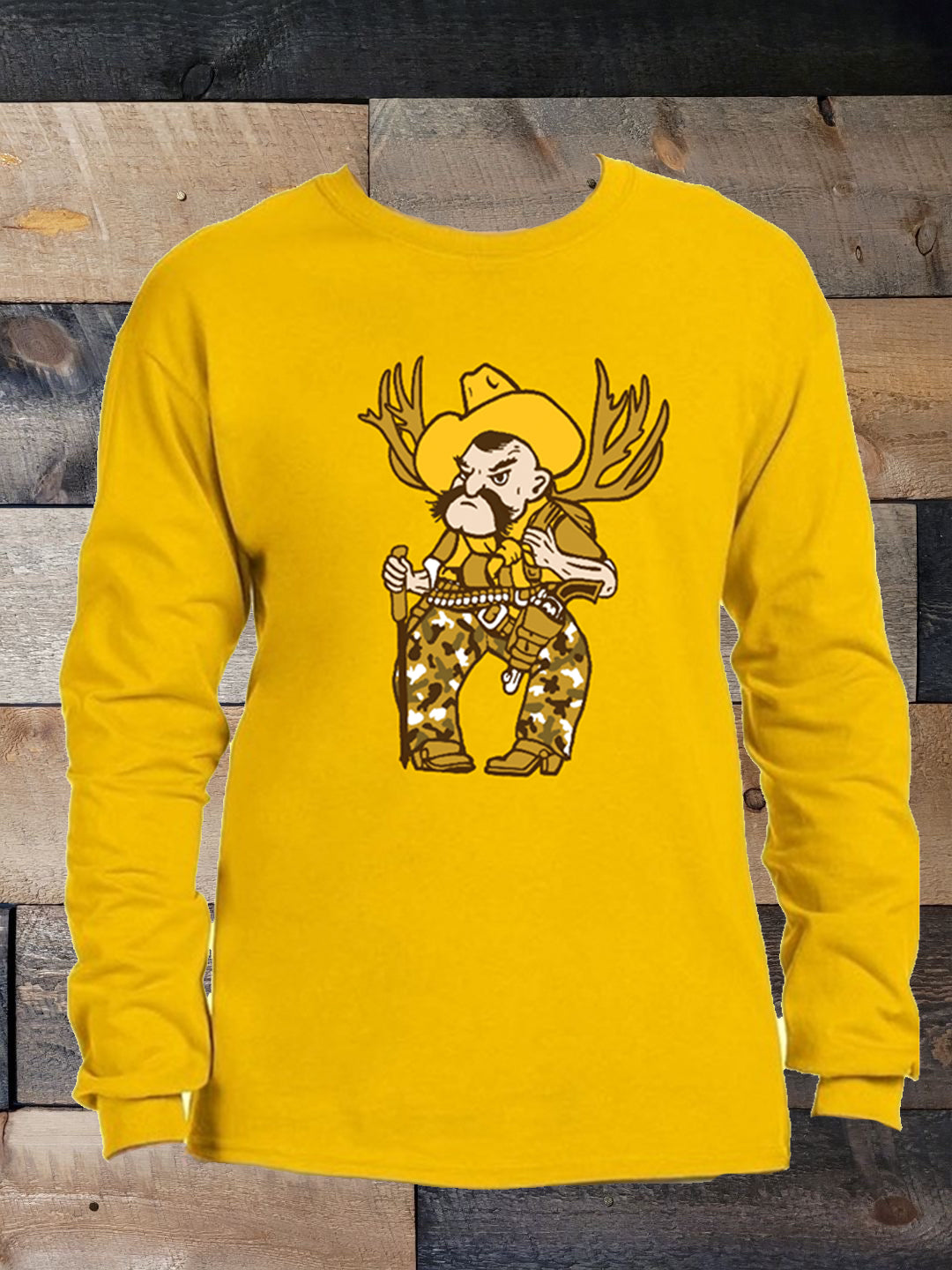 Packout Pete MULEY - Long Sleeved T- Shirt