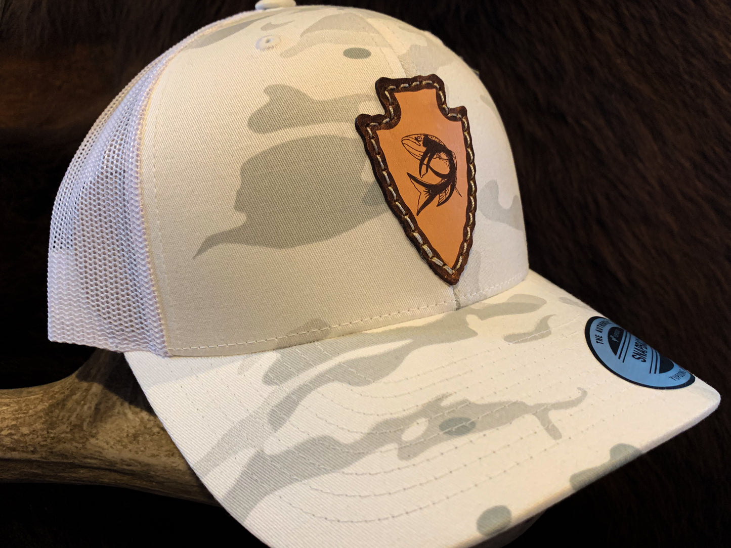 Signature Lid - White Camo